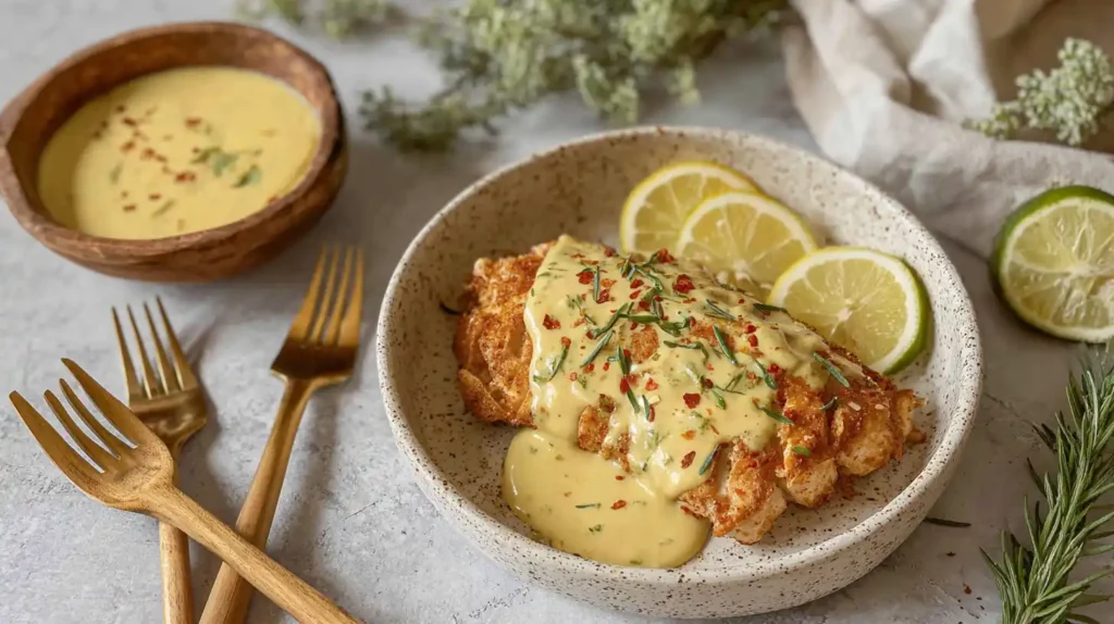 Chicken with Hello Fresh cream sauce base copycat