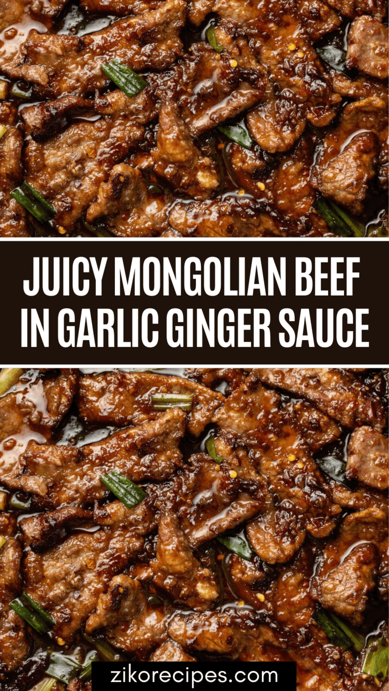 Close-up of Glossy Mongolian beef stir-fry with scallions and rising steam